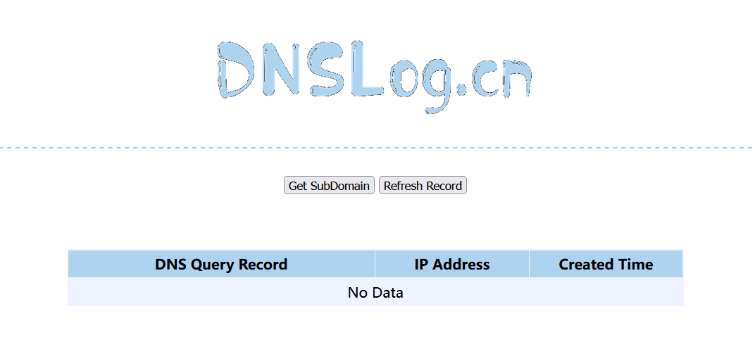 DNSlog平台的搭建
